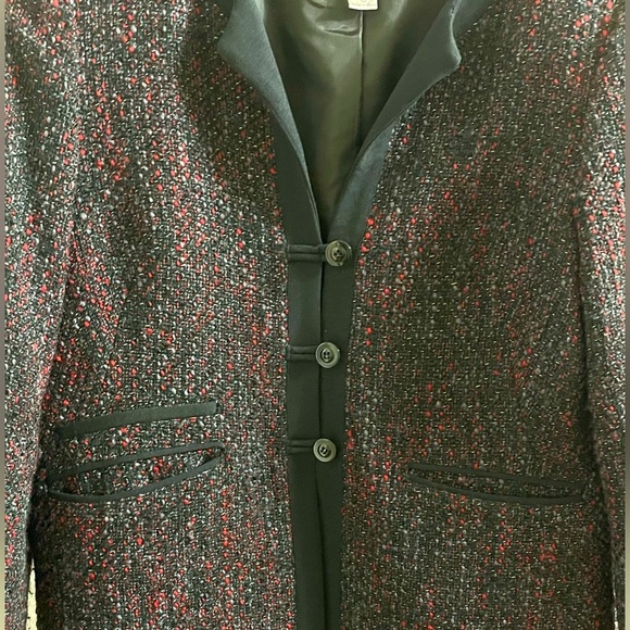 PENDLETON PETITES / Tweed Coat Jacket - Picture 10 of 13